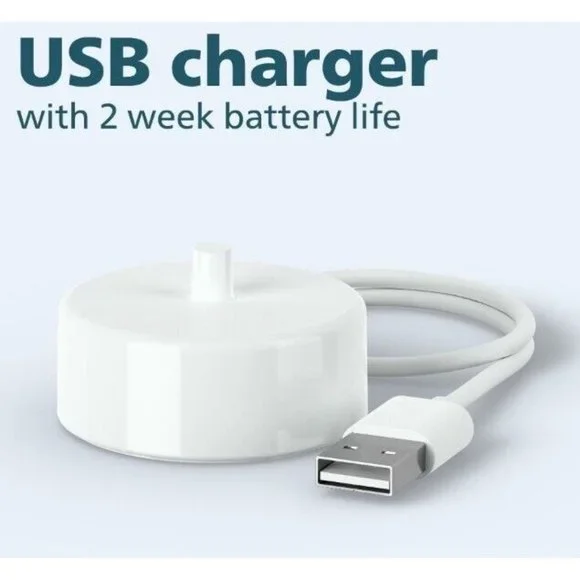 Philips Sonicare DailyClean 1100 Rechargeable Electric Power Toothbrush, White - Picture 7 of 8